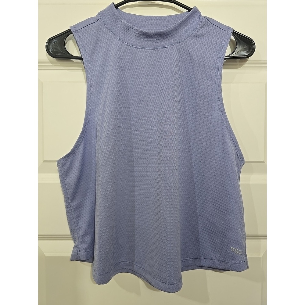 DSG Mock Neck Tank Top Womens Athletic Shirt Sz M